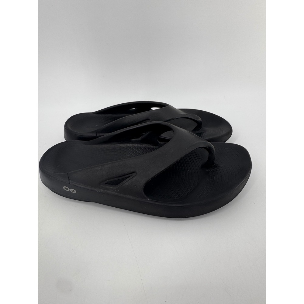 OOFOS OOriginal Sandal Womens 10 Black Recovery‎ Flip Flop Orthopedic